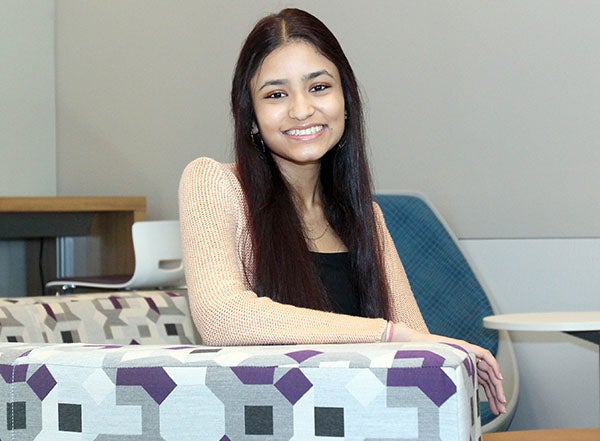 Arya Shah spent three months at an internship with CMP Pharma in Farmville, solidifying her choice in pursuing a future career in the science and pharmaceutical industry.