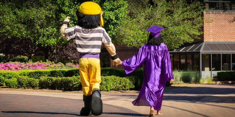 The graduate’s time at ECU will follow them throughout the rest of their lives. (Photo by Rhett Butler)