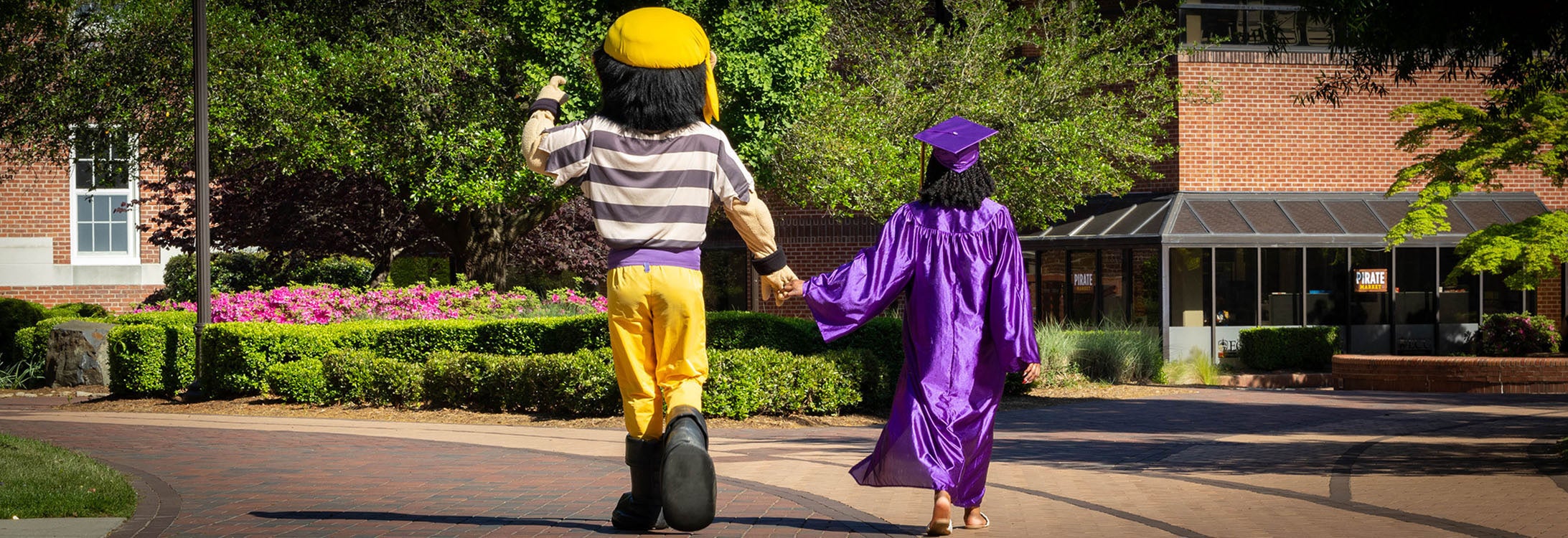 The graduate’s time at ECU will follow them throughout the rest of their lives. (Photo by Rhett Butler)