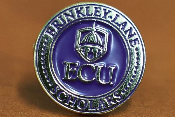 Brinkley-Lane students — previously recognizable by their purple ties and scarves — will now wear an official program lapel pin.