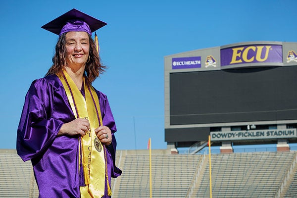 Tyahna Cannon found a network of support at ECU that she will take with her as she cultivates her own classroom environment.