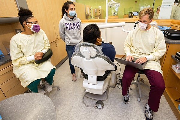 The Leon Levine Foundation has invested in the patient care funds program supporting the East Carolina University School of Dental Medicine’s clinics across the state.