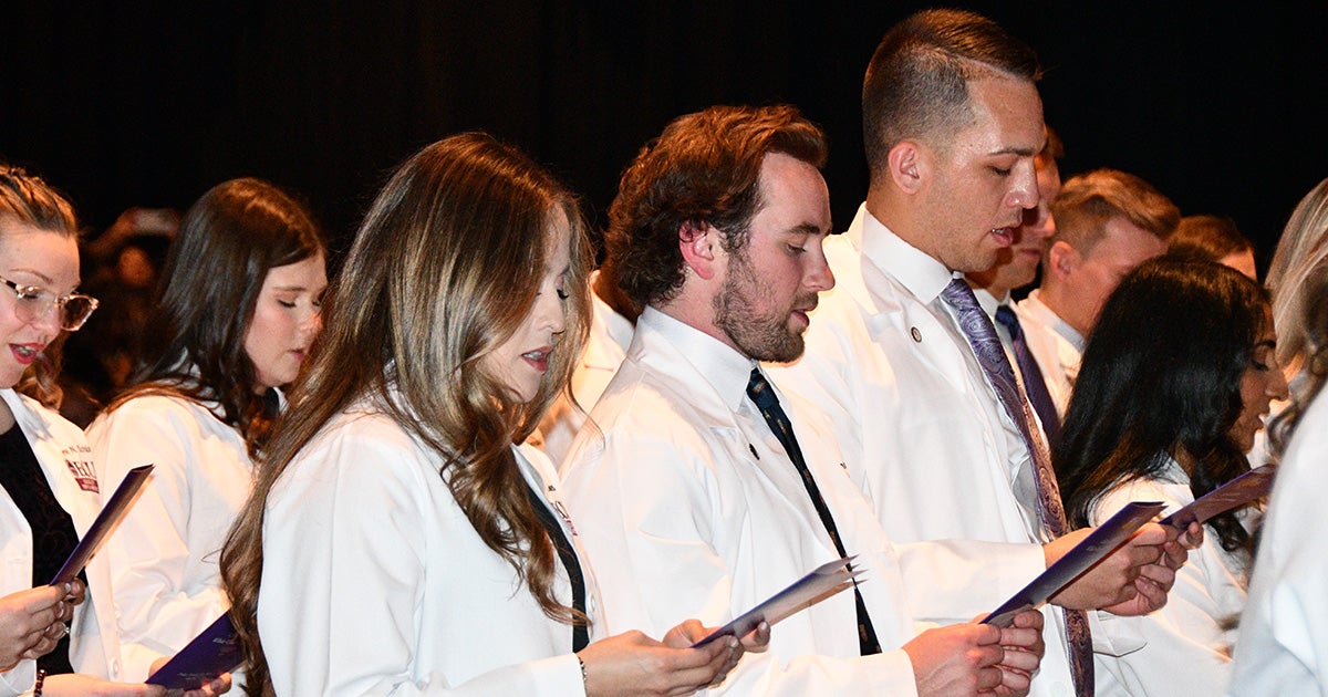 ECU dental school’s secondyear students receive white coats News