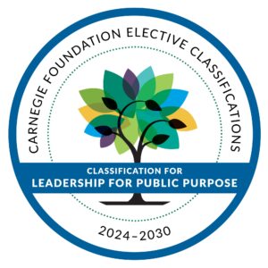 ECU has earned the Carnegie Leadership for Public Purpose classification recognizing institutions that have committed to campus-wide efforts to advance leadership.