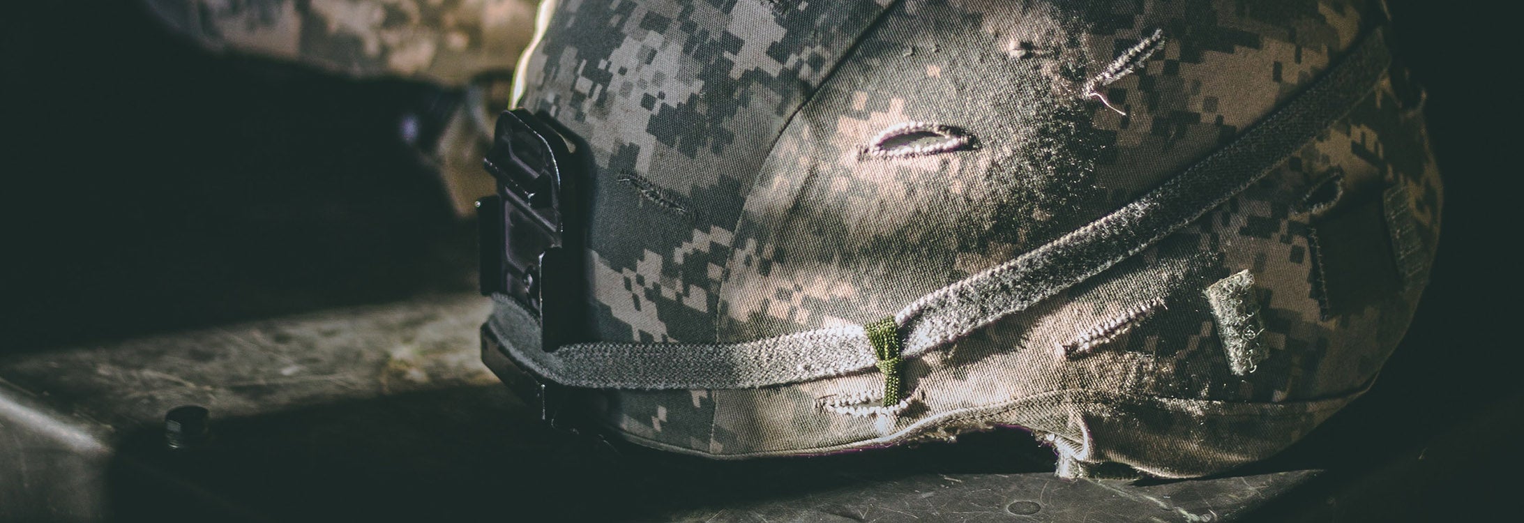 Desert military helmet