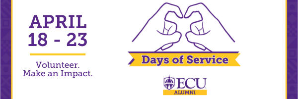 ECU Days of Service: April 18-23